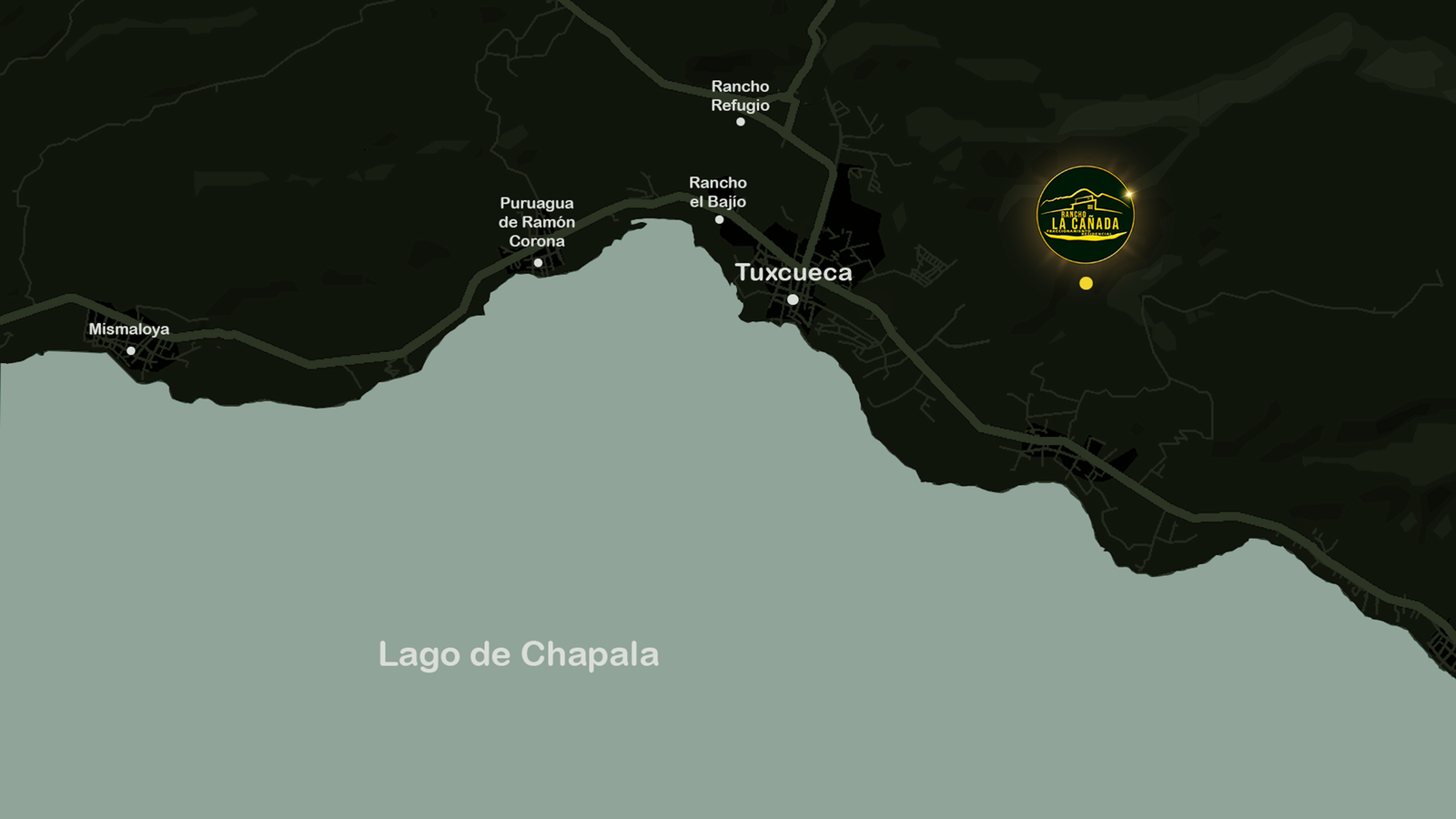 Mapa de ubicación La Cima